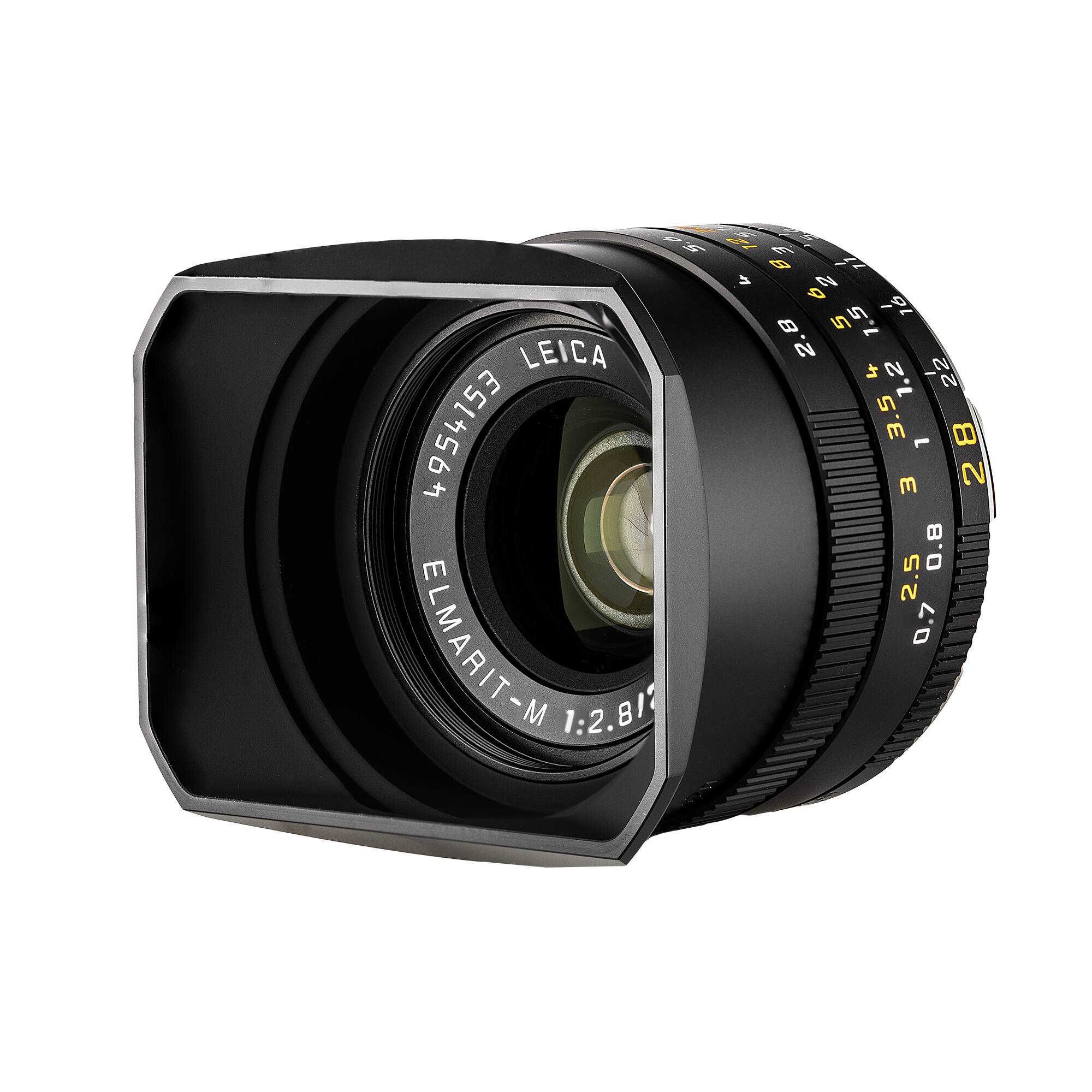 I O A ~ & no 2 9 S 5 16 2.8 8 1 LEICA 2 1 2 22 2 5 4954153 3.5 3. L 8 E 28 2 0.8 2.5 ELMARIT-M 0.7 M- 1:2.8/12 1:2.