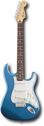 Best Buy: Fender® Standard Stratocaster® Rosewood Lake Placid Blue