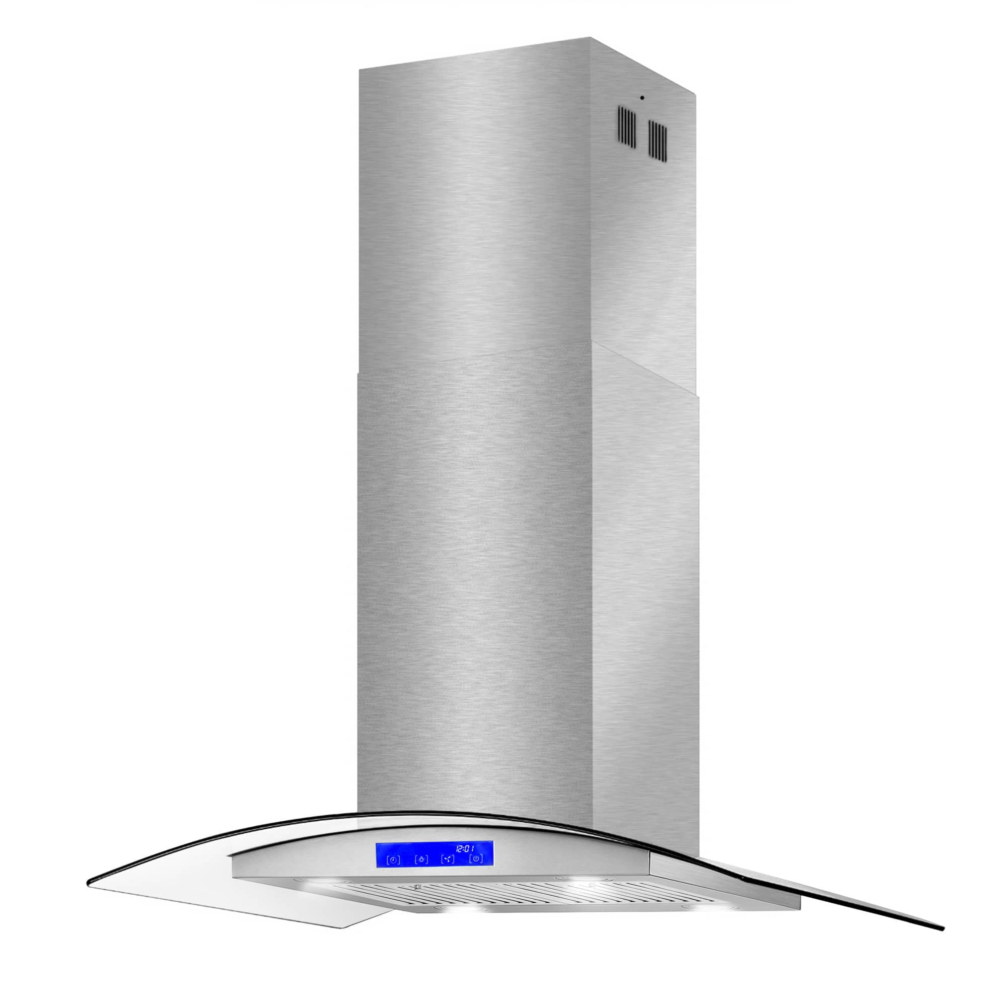 COSMO 36 inches Convertible Island Range Hood Stainless Steel