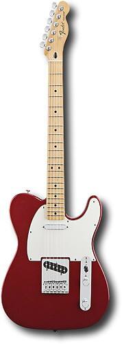 Front Standard. Fender® - Standard Telecaster®-Maple - Candy Apple Red.