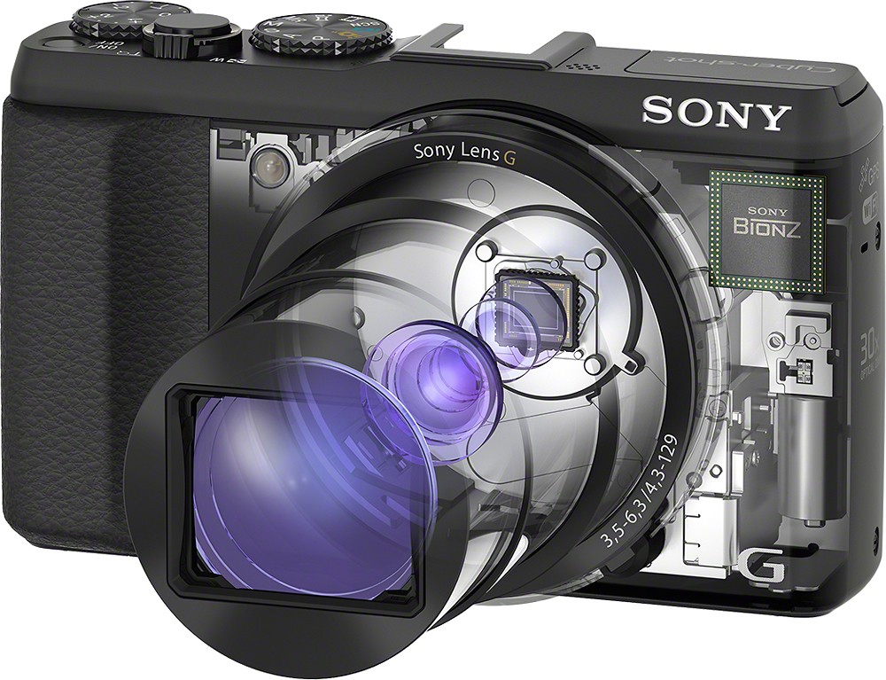 Best Buy: Sony DSC-HX50V 20.4-Megapixel Digital Camera Black