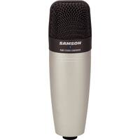 Samson - Cardioid Condenser Microphone - Silver - Front_Zoom
