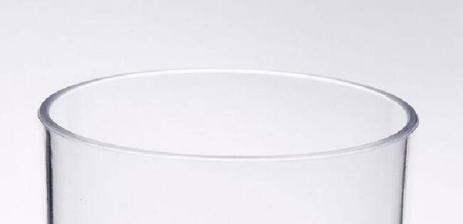 Alt View 1. APRILSOUL - Oval Halo Tritan Glasses Set of 4 Hi Ball Plastic BPA Free Cocktail Drinkware Water Tumblers - white.