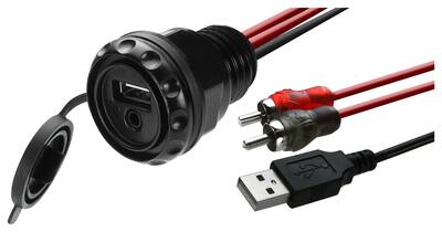10mb Plug MB Quart Dual Input Accessory Plug Black PSAP-2 - Best Buy