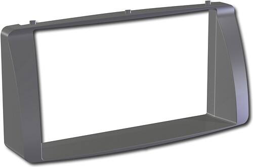 Angle Standard. Scosche - Installation Kit for Select Toyota Corolla Vehicles - Dark Gray.