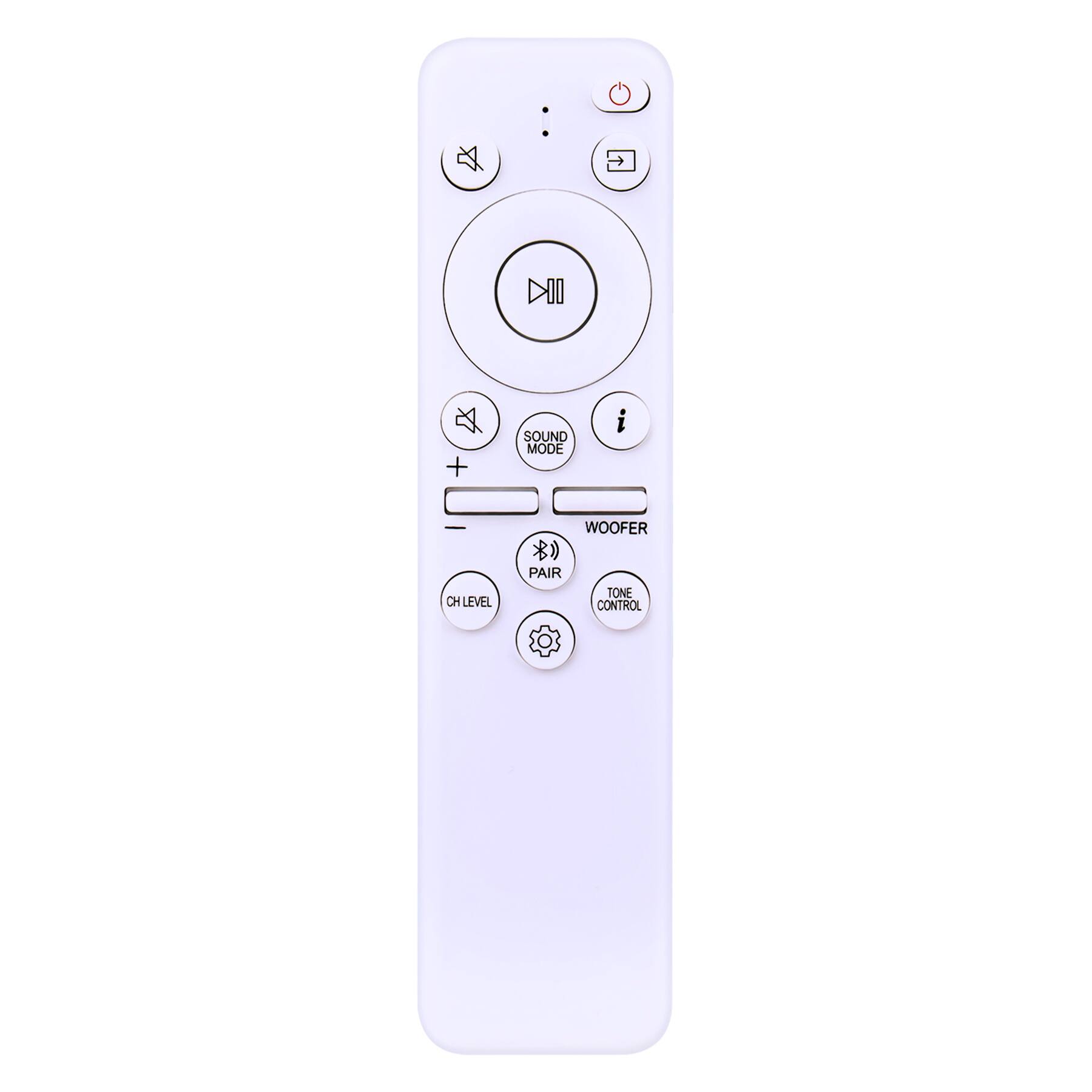 ALLIMITY - AH81-15183A AH81-15184A Replacement Remote, fit for Samsung Sound Bar HW-S801B HW-S800D HW-S801D HW-S811B HW-S810B - White