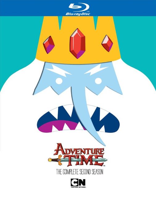 Front Standard. Adventure Time: The Complete Second Season [Blu-ray].