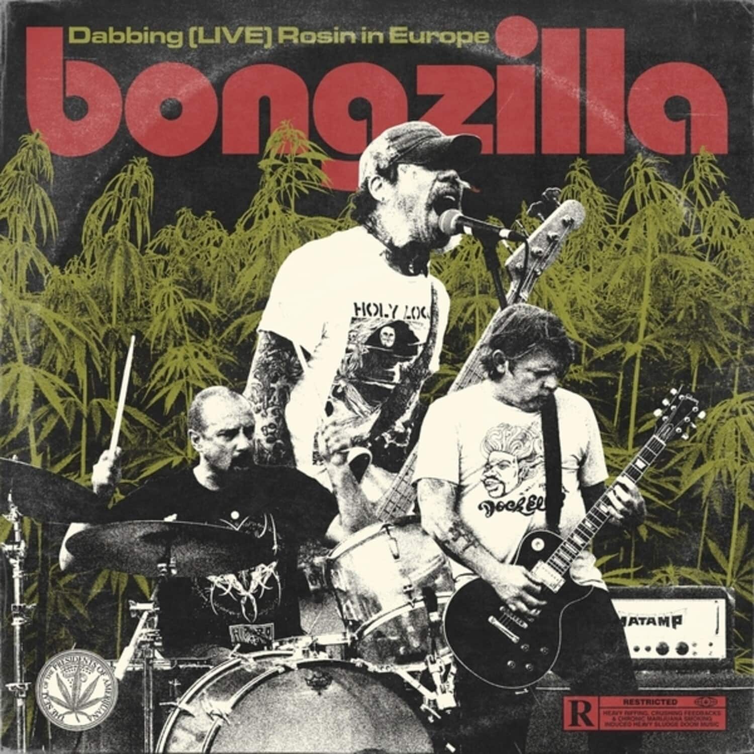 Bongzilla - Dabbing (LIVE) Rosin in Europe   - COMPACT DISCS [CD]