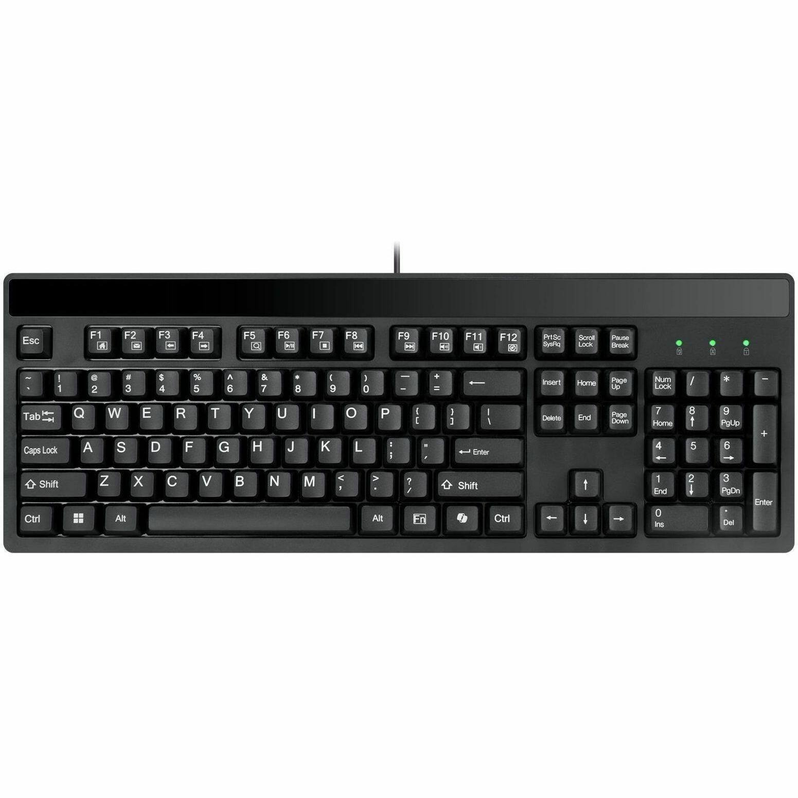 Esc F1 F2 F3 F4 F5 F6 F7 F8 F9 F10 F11 F12 Print Screen Scroll Lock Pause Break

1 2 3 4 5 6 7 8 9 0 - = Delete

Tab Q W E R T Y U I O P

Caps Lock A S D F G H J K L ; '

Shift Z X C V B N M , . /

Ctrl Fn Alt Spacebar Alt

Insert Home Page Up Num Lock / * - + Enter

Shift 7 8 9 0 - + Enter

Ctrl Fn Alt

Num Lock 1 2 3 4 5 6 7 8 9 0 . / - + Enter

Home Page Up Page Down End