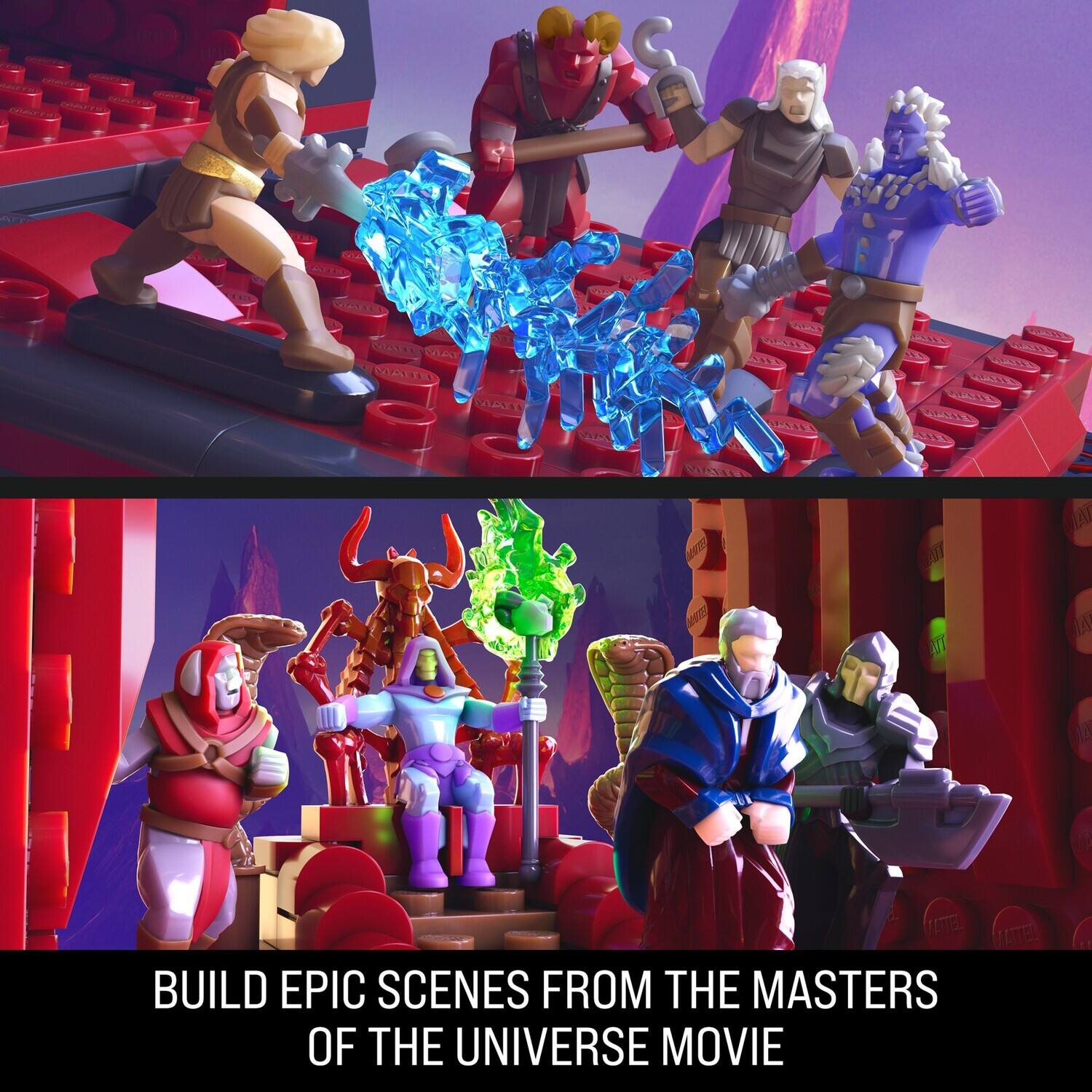 BUILD EPIC SCENES FROM THE MASTERS OF THE UNIVERSE MOVIE