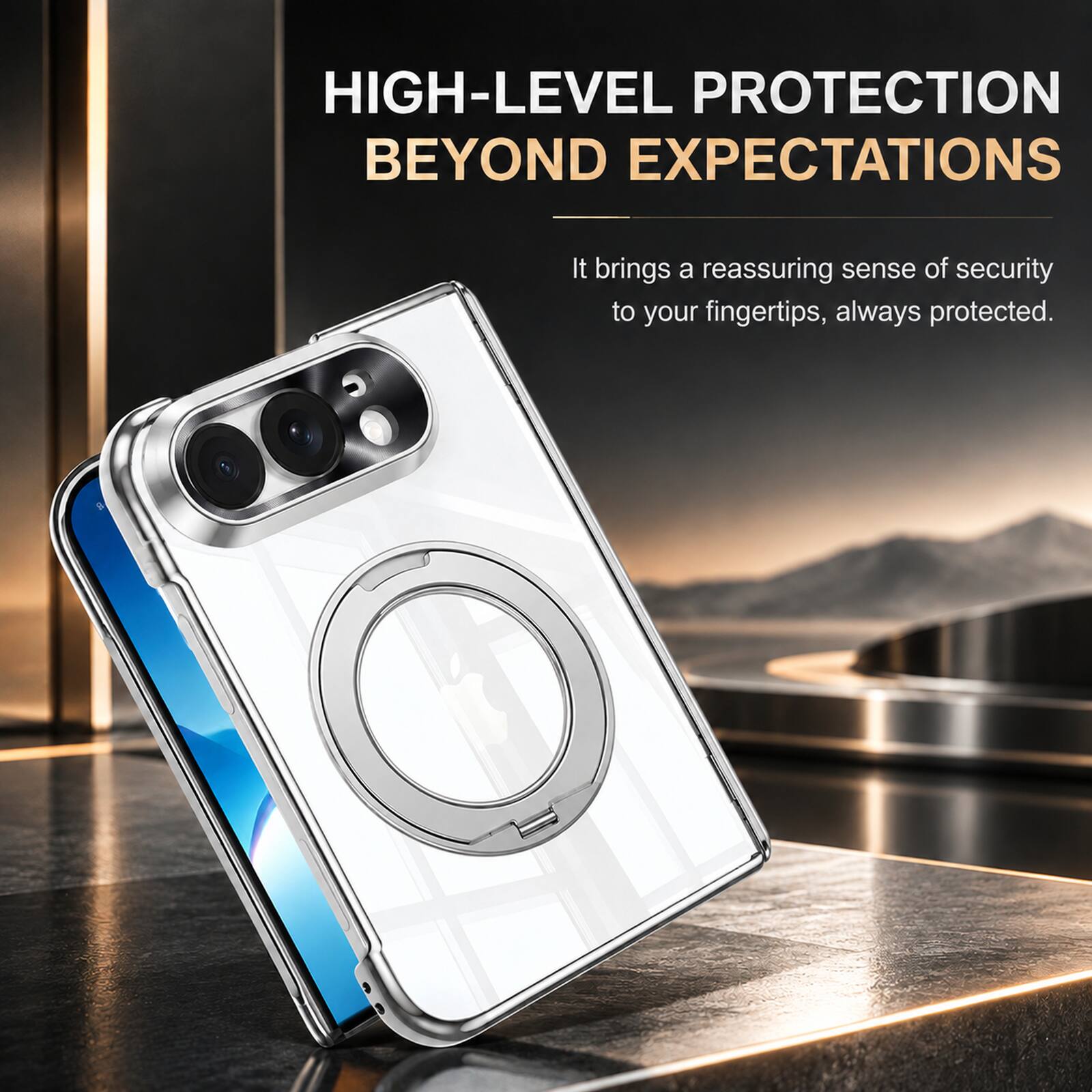 HIGH-LEVEL PROTECTION BEYOND EXPECTATIONS

It brings a reassuring sense of security to your fingertips, always protected.