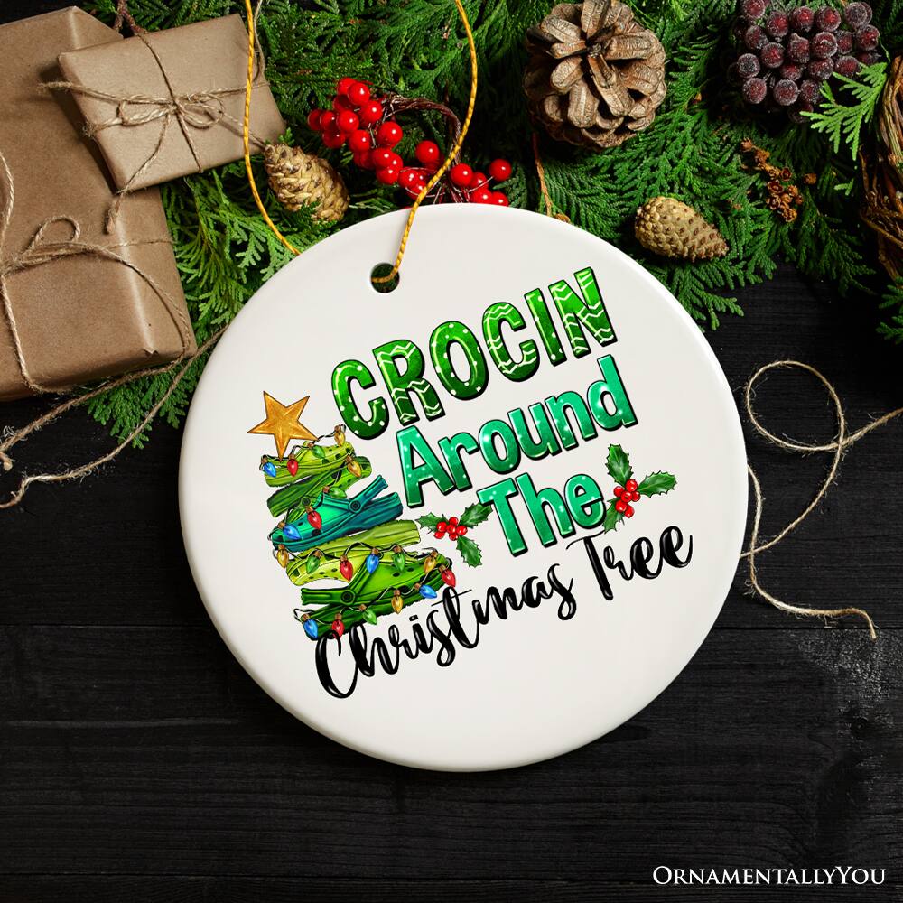 CROCIIN  
Around The  
Christmas Tree  

ORNAMENTALLY YOU