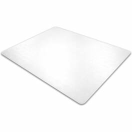 Floortex - Ecotex Enhanced Polymer Rectangular Chair Mat for Hard Floors - 48" x 60" - Clear