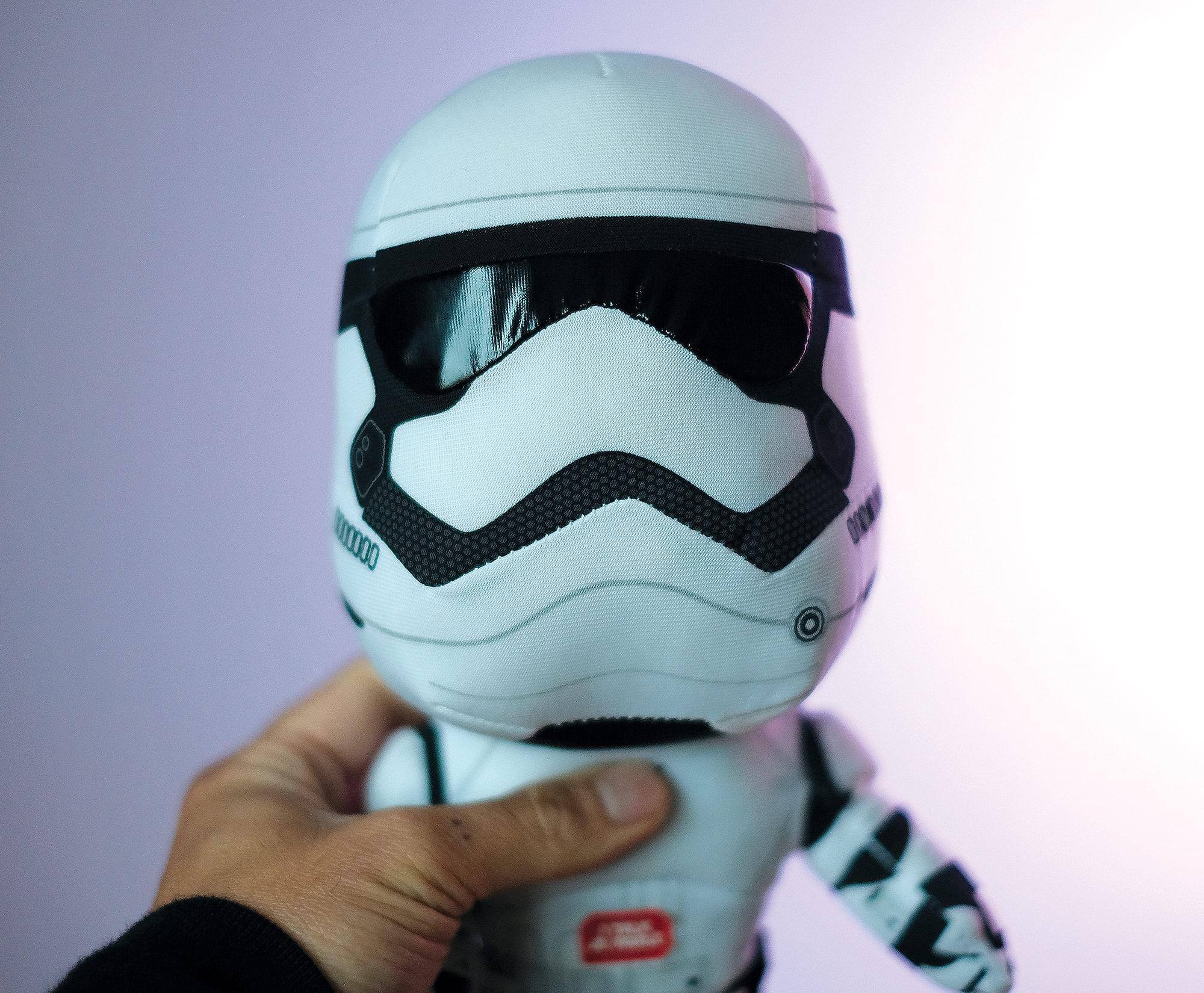 Alt View 10. Star Wars - Star Wars 9" Talking Plush: Stormtrooper - White/Black.