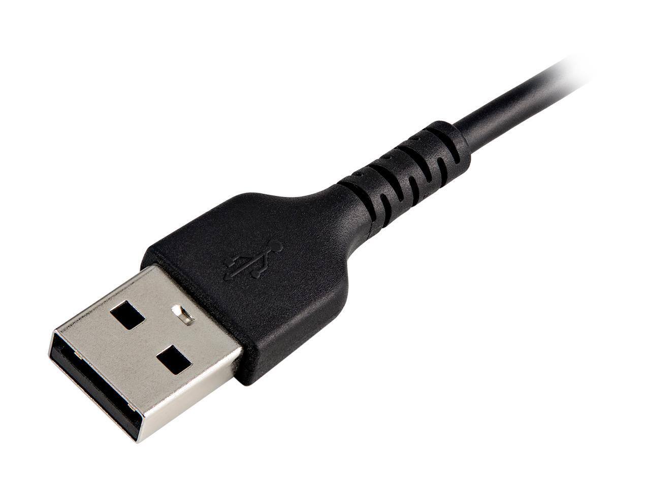 Alt View 5. StarTech.com - StarTech.com 15cm USB A to Lightning Cable - Durable, Aramid Fiber, MFI Certified (RUSBLTMM15CMB).