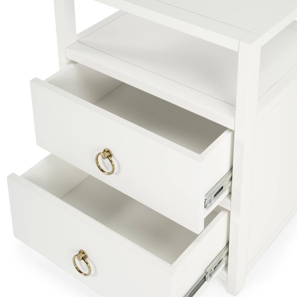 Alt View 10. Butler Specialty - Lark Nightstand - White.