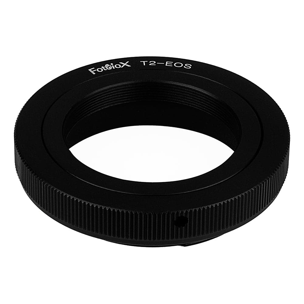 Fotodiox - Lens Adapter - Compatible with T-Mount (T2) Screw Mount Lenses to fit Canon EF/EF-S Mount Cameras