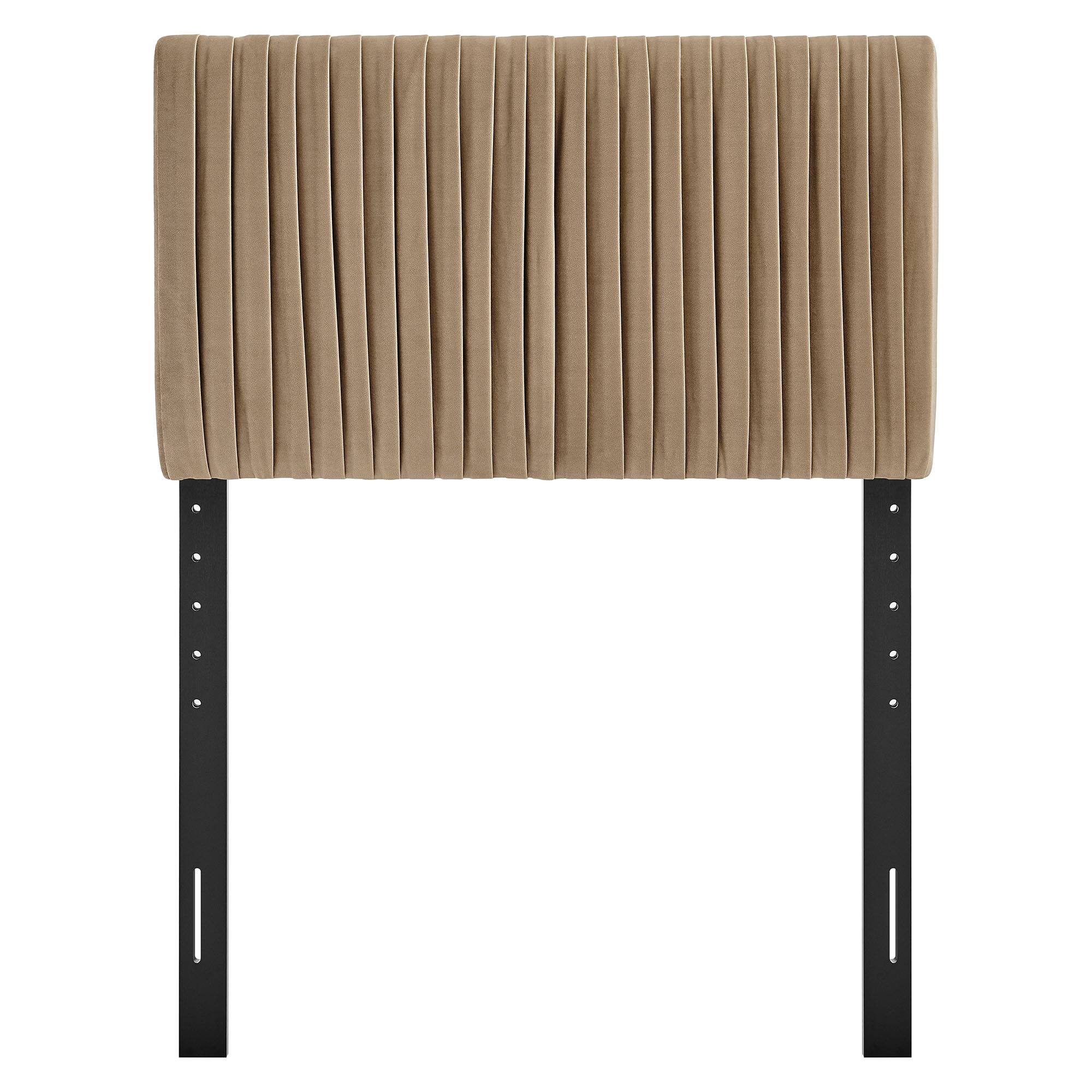 Alt View 2. Modway - Eloise Upholstered Headboard by Modway - Taupe.