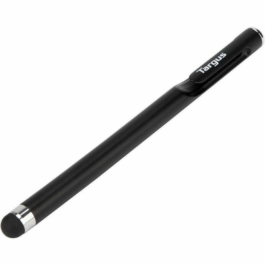 Alt View 3. Targus - Targus Antimicrobial Smooth Gliding Standard Stylus - Capacitive Touchscreen Type Supported - Black - Smartphone, Tablet - Black.