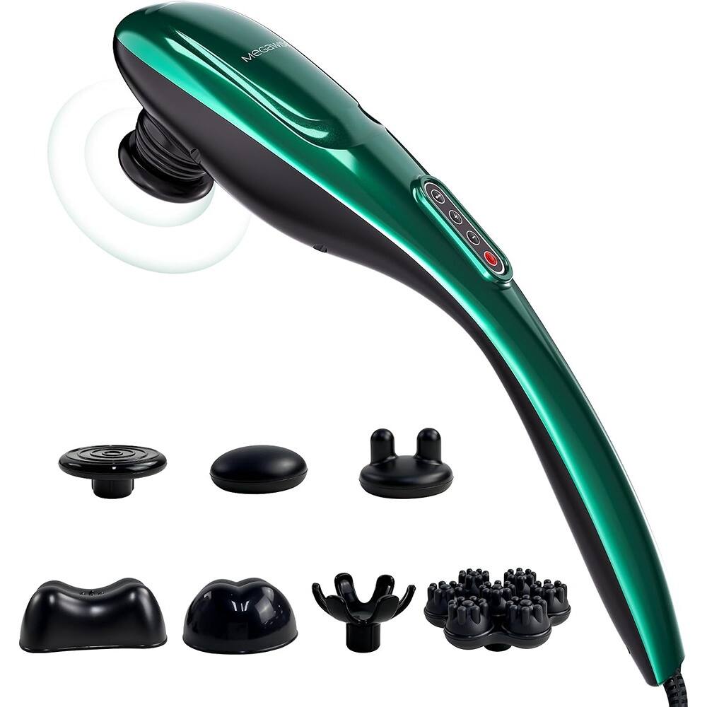 Front. Schertz - Handheld Percussion Massager for Back, Neck, Waist & Leg Relief.