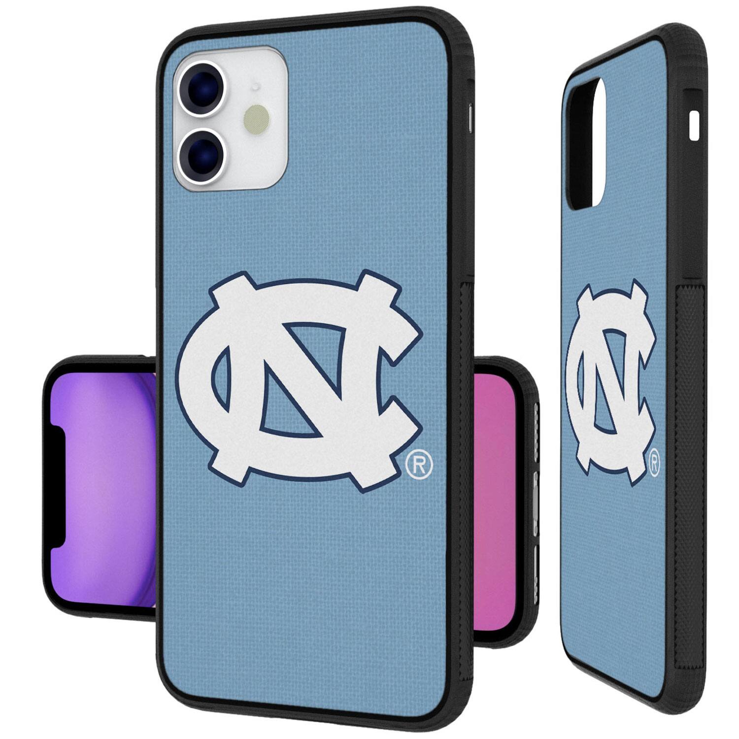 Alt View 1. Keyscaper - North Carolina Tar Heels iPhone Solid Design Bump Case - 13 Pro Max - Multicolor.