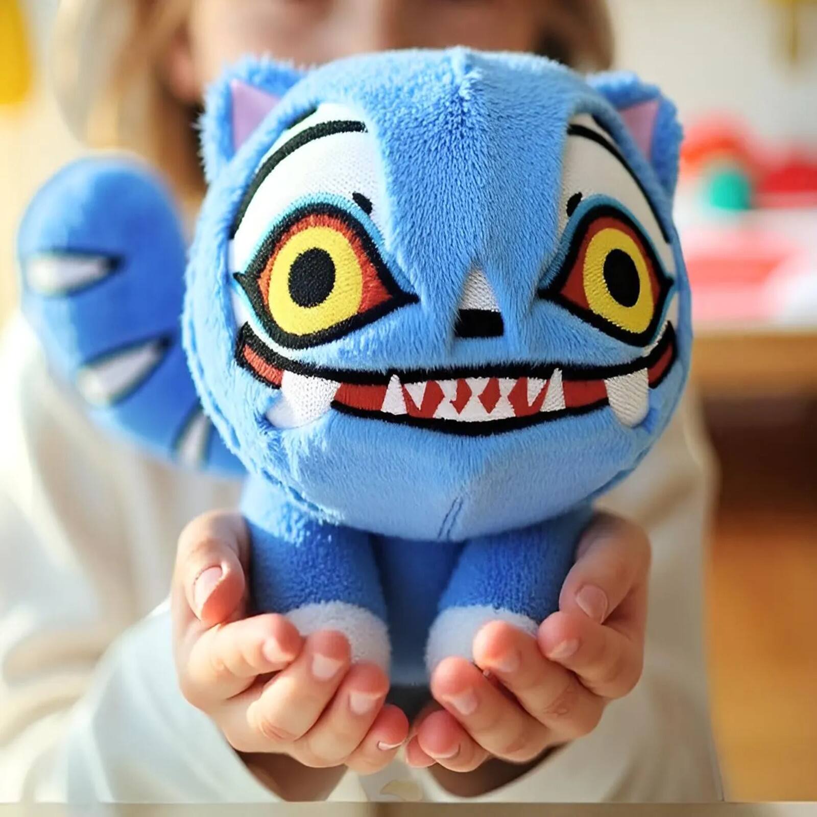 Angle. Giantpower - KPop Demon Hunters Small Derpy Tiger Plushie Doll Toys.