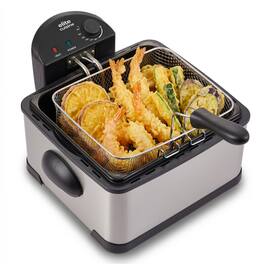 Elite Cuisine - EDFL0062 4.2qt Deep Fryer - Stainless Steel