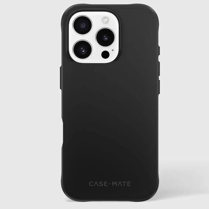 Case-Mate - Case Mate magsafe Tough case screen productor iphone 16 pro - Black