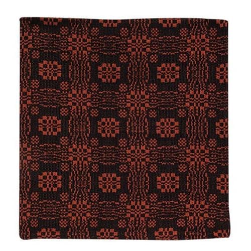 BreeBe - Gettysburg Table Square - Pumpkin & Black