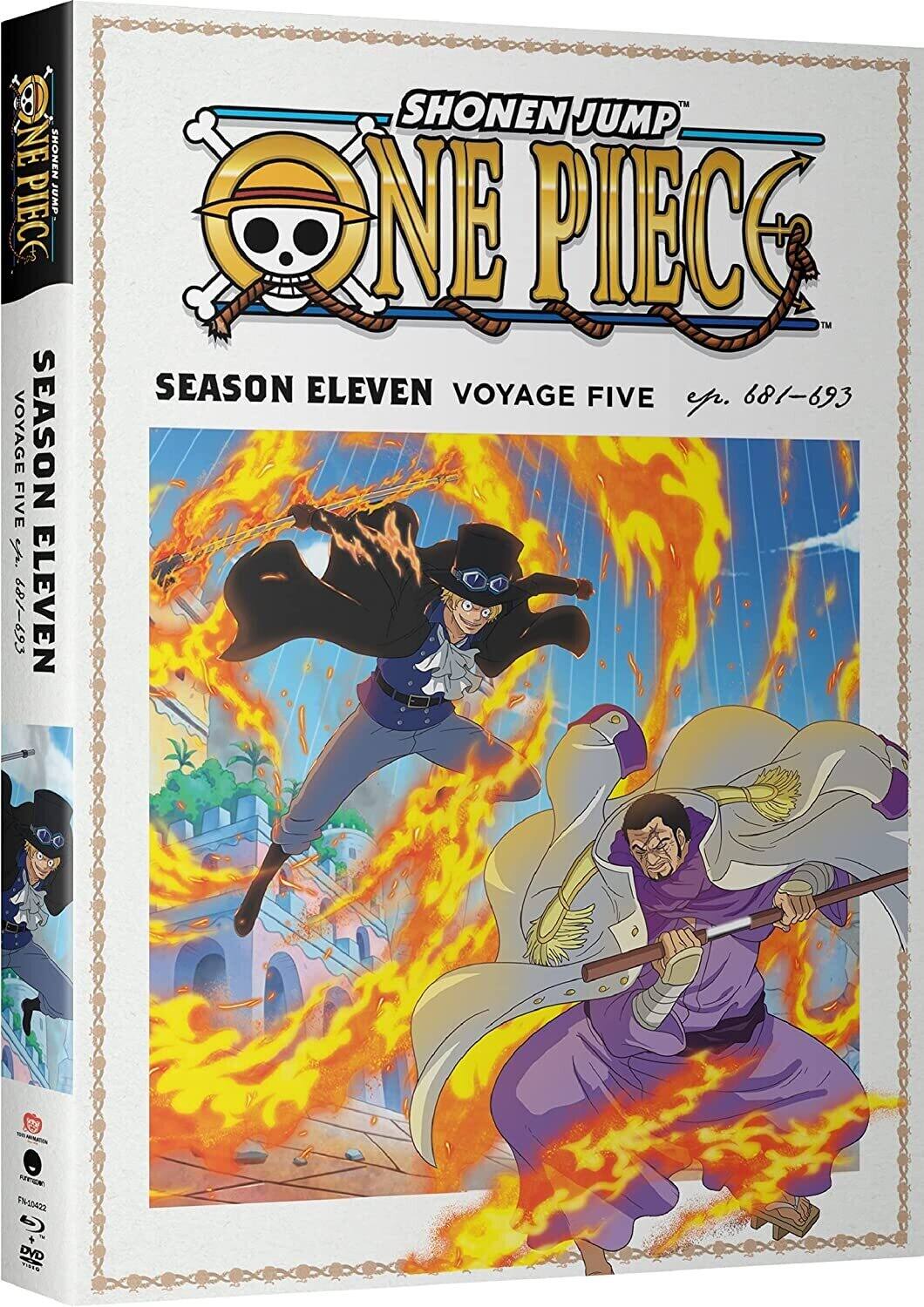 Front. One Piece: Season Eleven Voyage Five   - BLU-RAY.