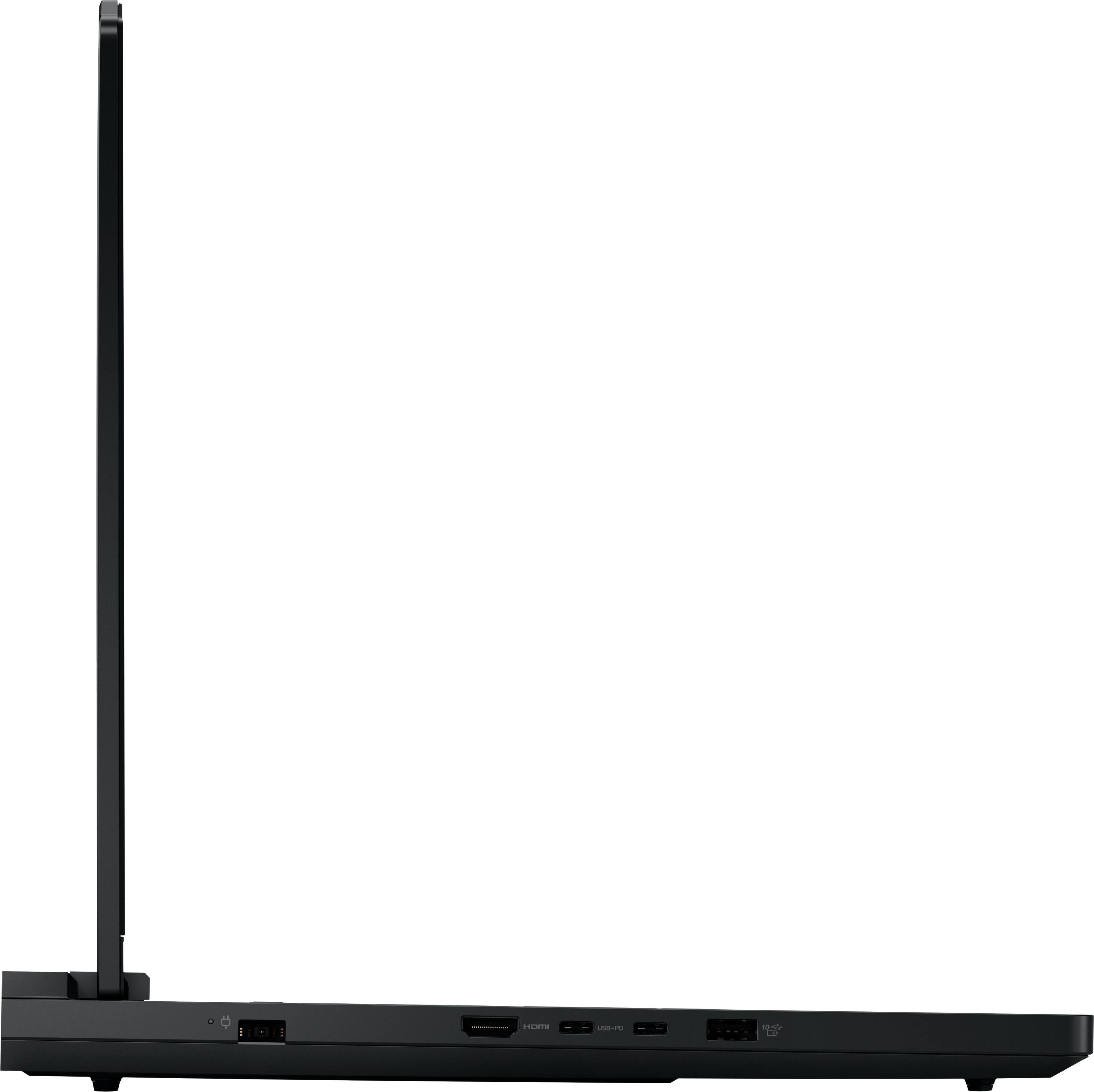 Alt View 19. Lenovo - Legion Pro 7 16" 3K OLED 240Hz Gaming Laptop - Ryzen 9 9955HX3D 2025 - 32GB Memory - NVIDIA GeForce RTX 5080 - 1TB SSD - Eclipse Black.