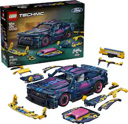 LEGO - Technic Custom Garage Ford Mustang GT Car 42236