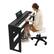 Back. Winado - 88 Key Piano Keyboard Digital Piano with 3 Tone Controls, MIDI & Bluetooth Functionality, Includes Headphones.