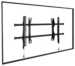 Chief - Fusion Fixed TV Wall Mount for Most 37" - 63" Flat-Panel TVs - Black