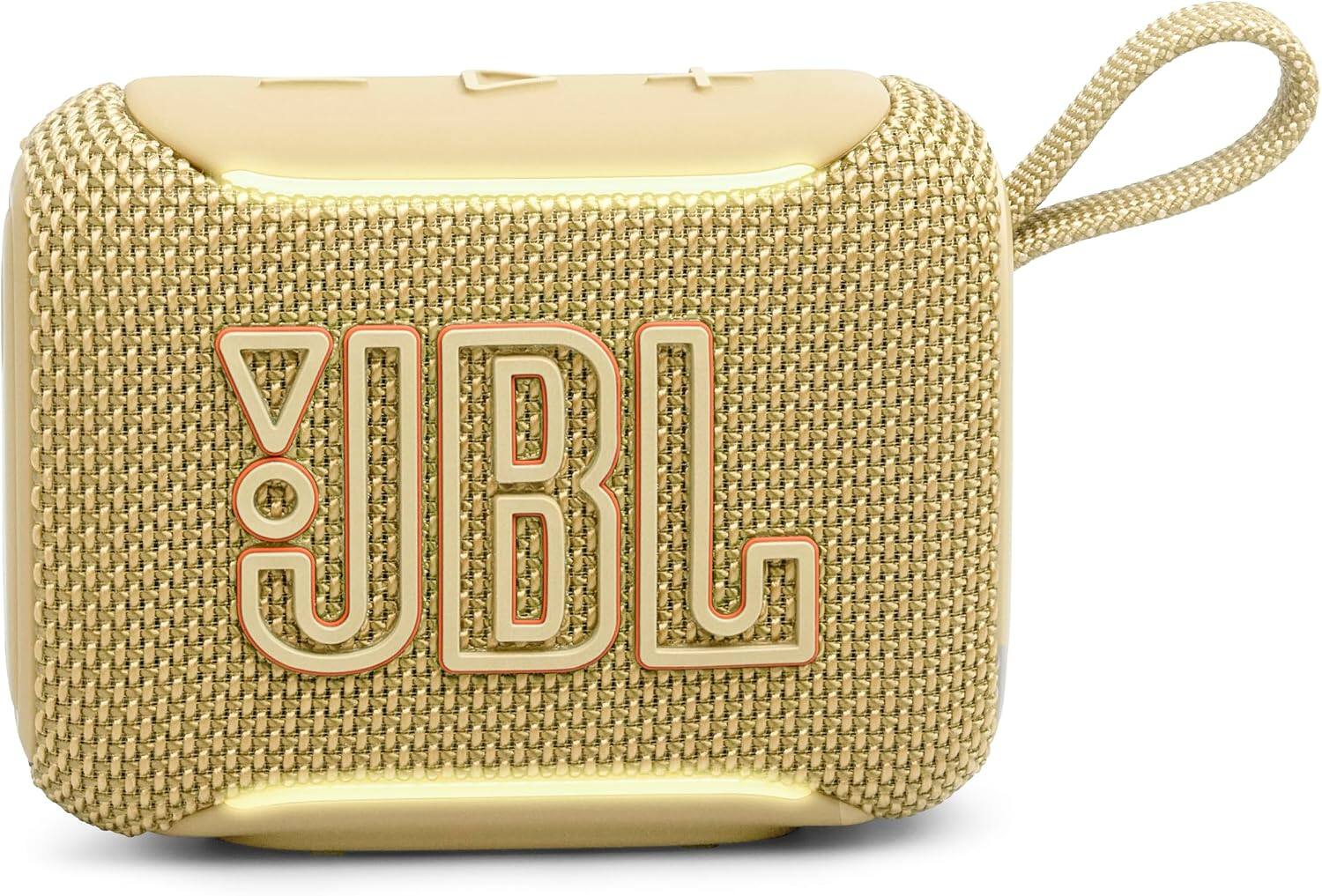Alt View 3. JBL - Go 5 Portable Bluetooth Speaker Yellow - Yellow.