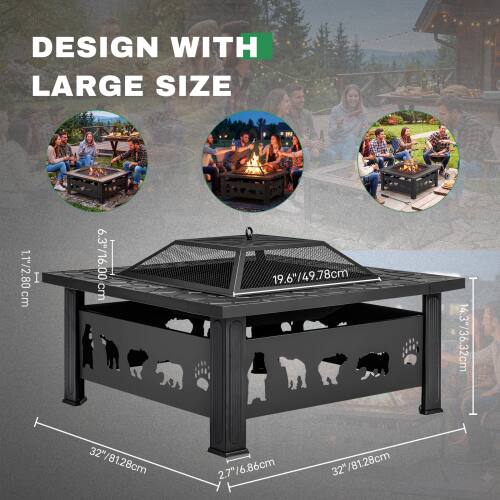DESIGN WITH LARGE SIZE

cm 1.1"/2.80

cm 6.3"/16.00 | 32" /81.28cm

WA 19.6"/49.78cm 2.7"/6.86cm 32" 32"/81.28cm

14.3"/36.32cm