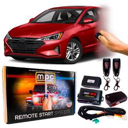 MPC - Complete 1-Button Remote Start Kit For 2019-2020 Hyundai Elantra - T-Harness - Black
