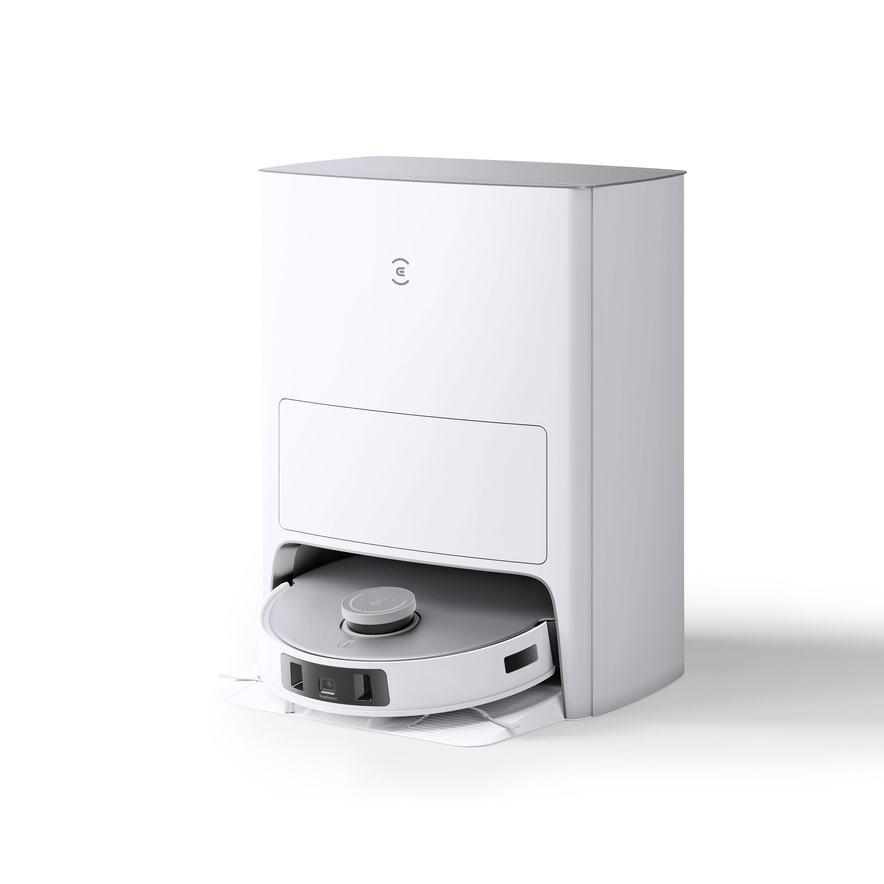 Angle. ECOVACS Robotics - DEEBOT T20 OMNI Wi-Fi Connected Robot Vacuum & Mop with Self Washing Auto Empty Station - WHITE.