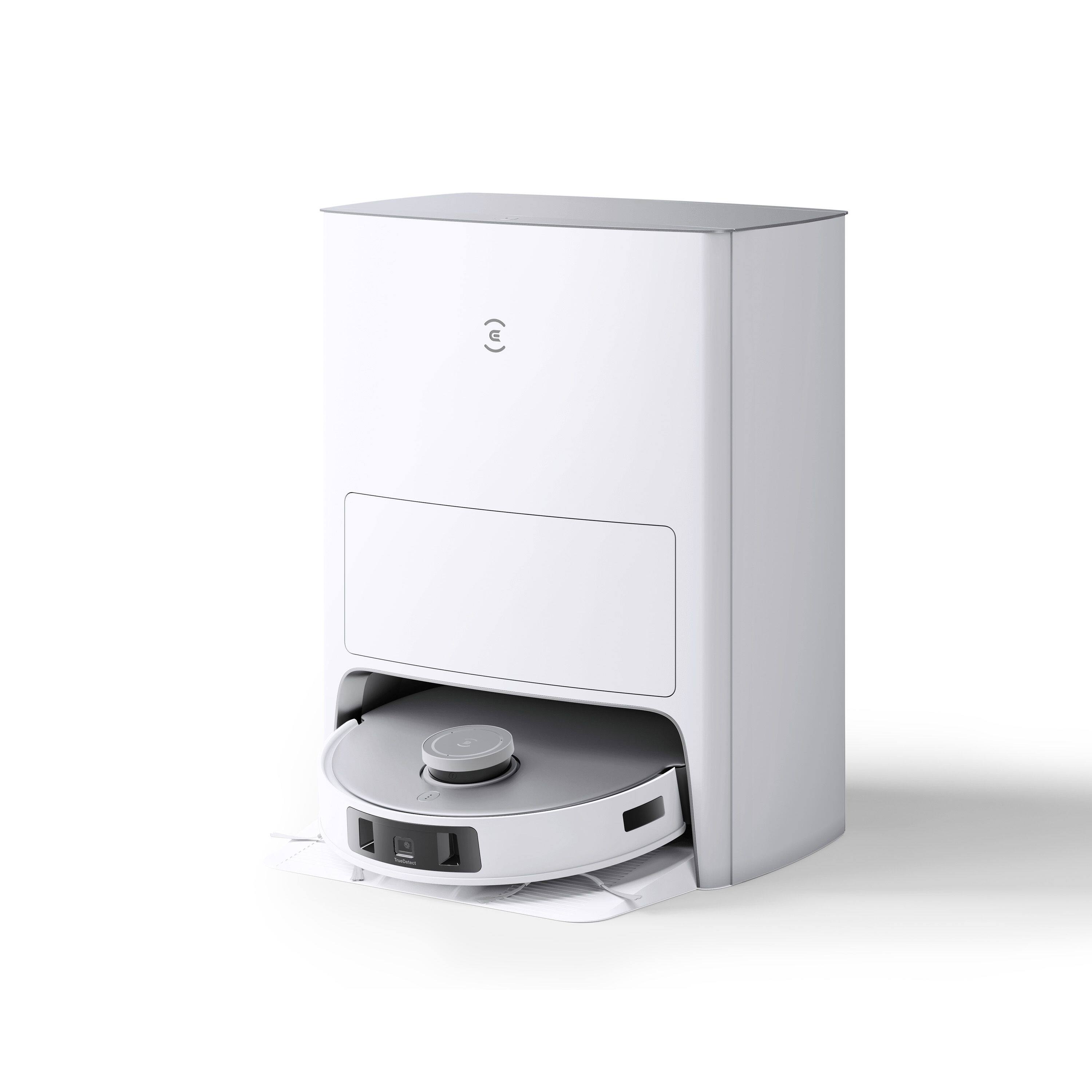 Angle. ECOVACS Robotics - DEEBOT T20 OMNI Wi-Fi Connected Robot Vacuum & Mop with Self Washing Auto Empty Station - WHITE.