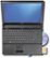 Alt View Standard 2. Dell - Inspiron Laptop with Intel® Core™2 Duo Processor T5800 - Pacific Blue.