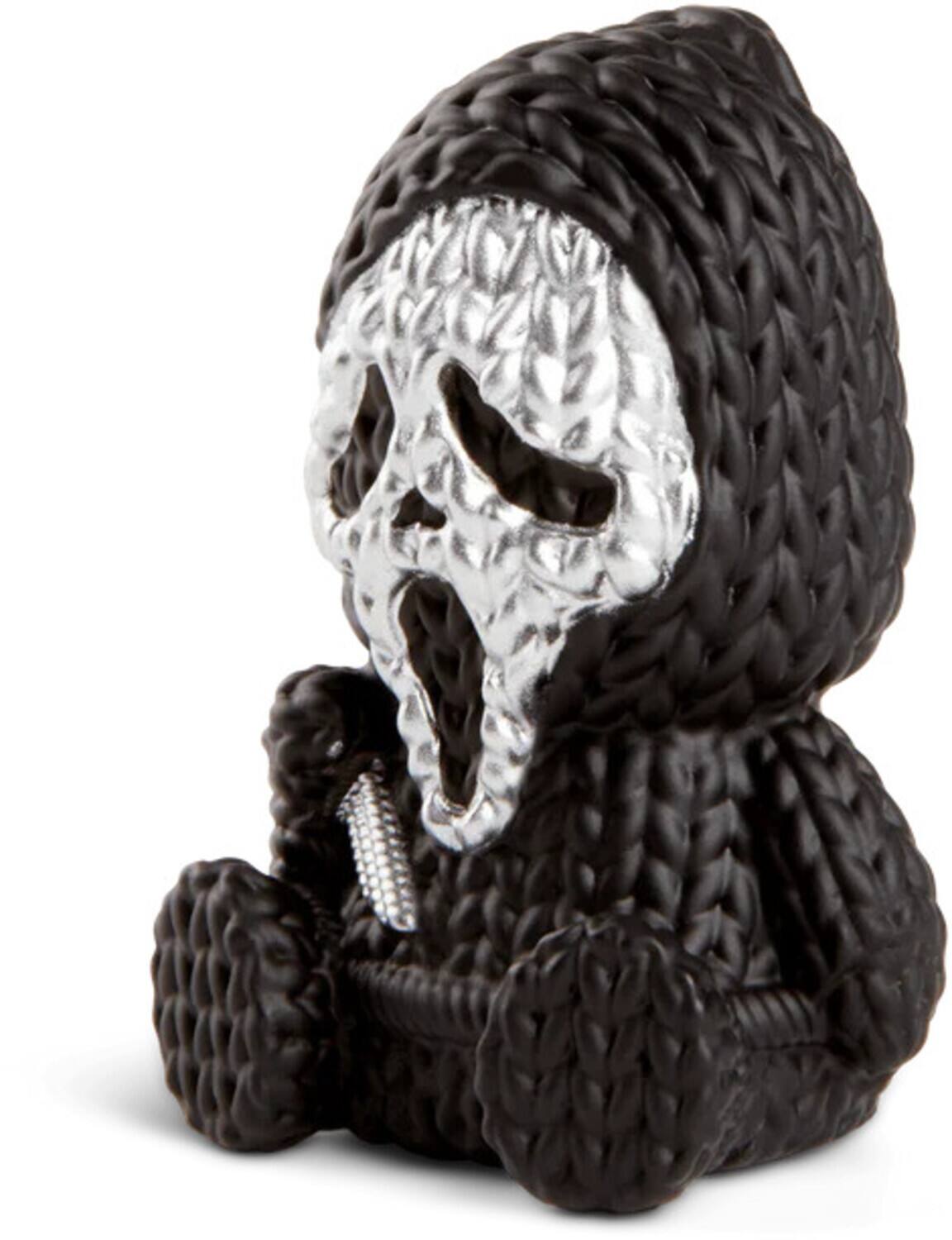 Alt View 1. Handmade by Robots - Handmade by Robots - Ghost Face #008 (1.75" Micro Vinyl Figure) (Metallic Silver) - Multicolor.