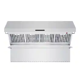 Forno Appliances - 60 inches - Externally Vented - Wall Range Hood - Stainless Steel
