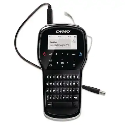 DYMO LabelManager 280
DYMO
ABC abc 123
Basic
1 2 3 4 5 6 7 8 9 0
Q W E R T Y U I O P
A S D F G H J K L
Z X C V B N M
A→a