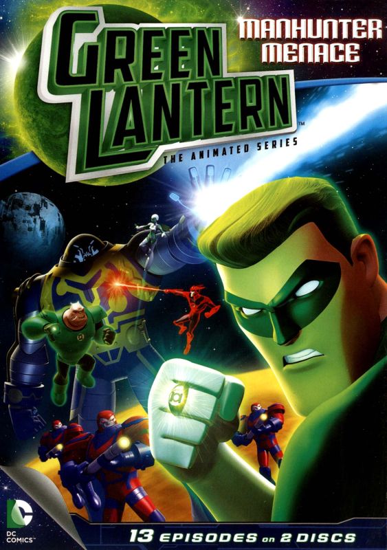  Green Lantern: The Animated Series - Manhunter Menace [DVD]
