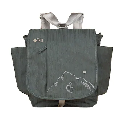 Front. Haiku - Haiku To Go Convertible 2.0 Backpack - Deep Forest.