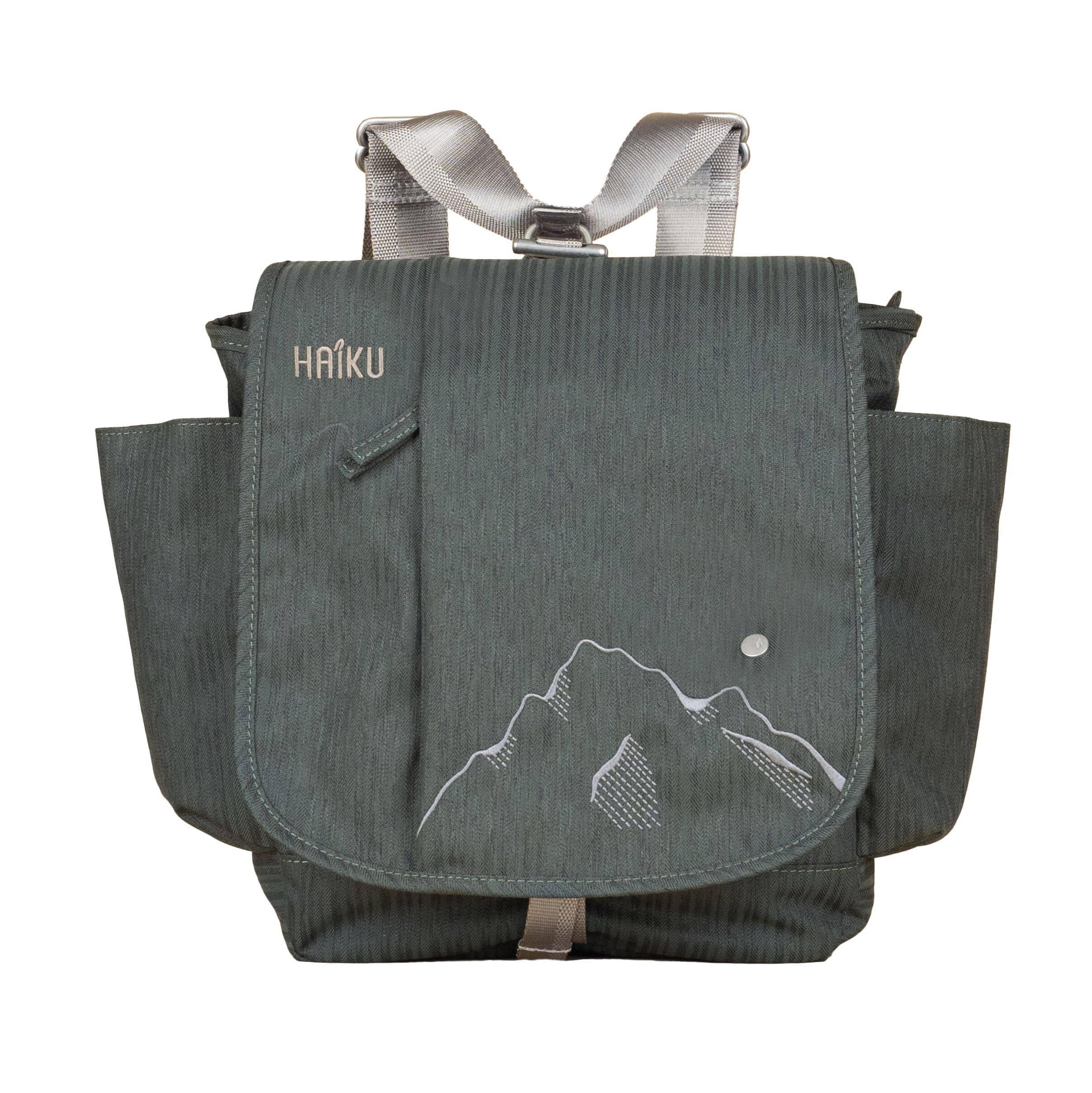 Front. Haiku - Haiku To Go Convertible 2.0 Backpack - Deep Forest.