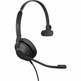 Jabra - Evolve2 30 SE Headset - Microsoft Teams Certification - Mono - USB Type C, USB Type A - Wired - 20 Hz to 20 kHz - Red