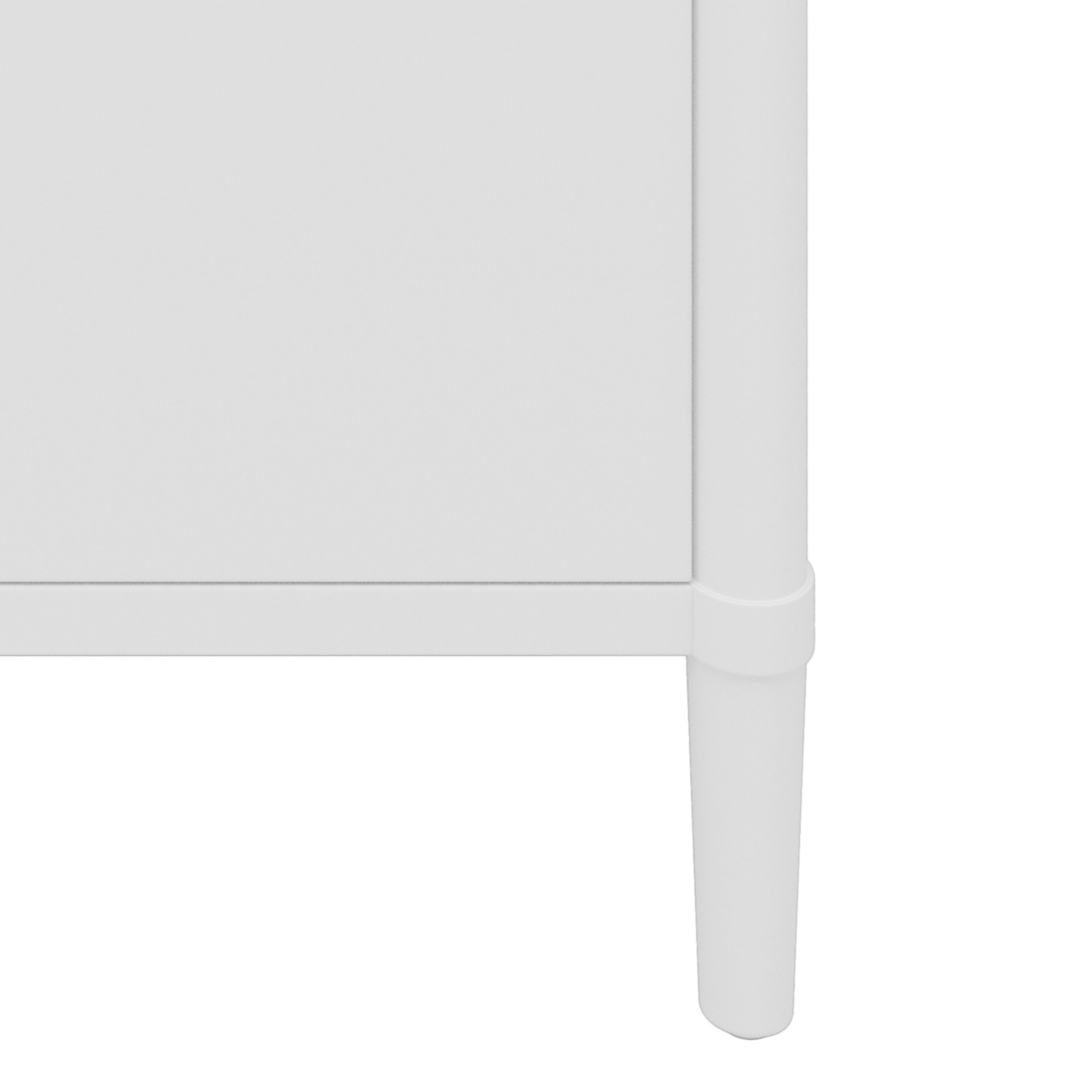 Alt View 8. Boyel Living - 31 Inch Bathroom Vanity with Sink Soft Close Doors Adjustable Shelf Curved Design Rubber Wood Legs White - White.