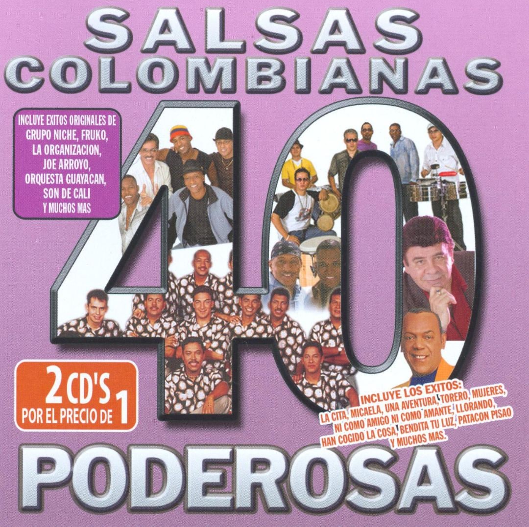 Best Buy 40 Salsas Colombianas Poderosas [CD]