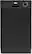 Front Standard. Whirlpool - 18" Built-In Dishwasher - Black-on-Black.